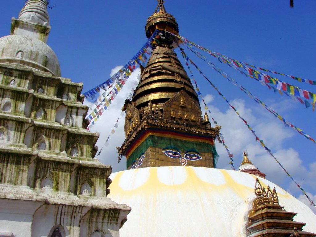 Stupa Swayambhunath Kathmandou Nepal
