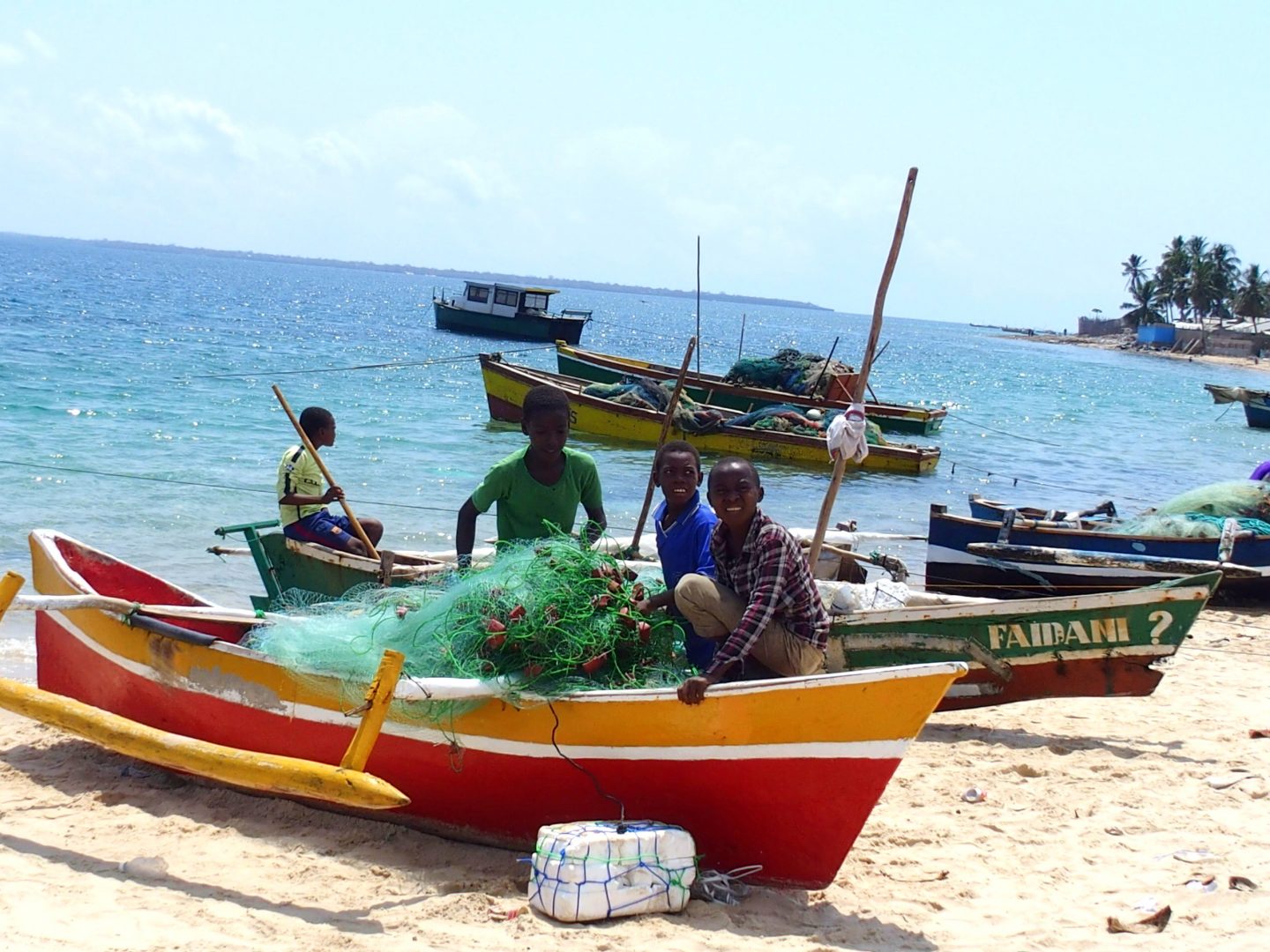 Bateaux pêche Pemba - Mozambique