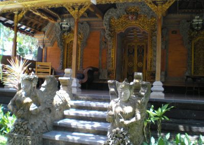 Entrée bungalow Bali