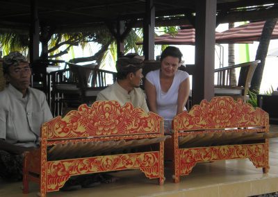 Apprentissage du Gamelan Carnet de voyage à Bali 2008