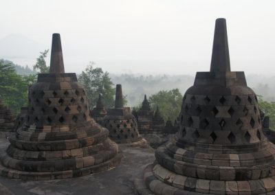 Stupas Borobudur Java