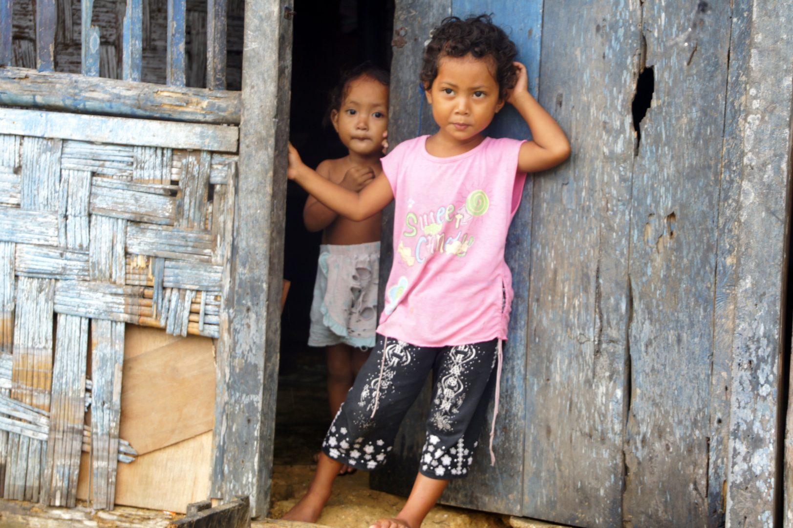Enfants Ketupat Iles Togian Sulawesi