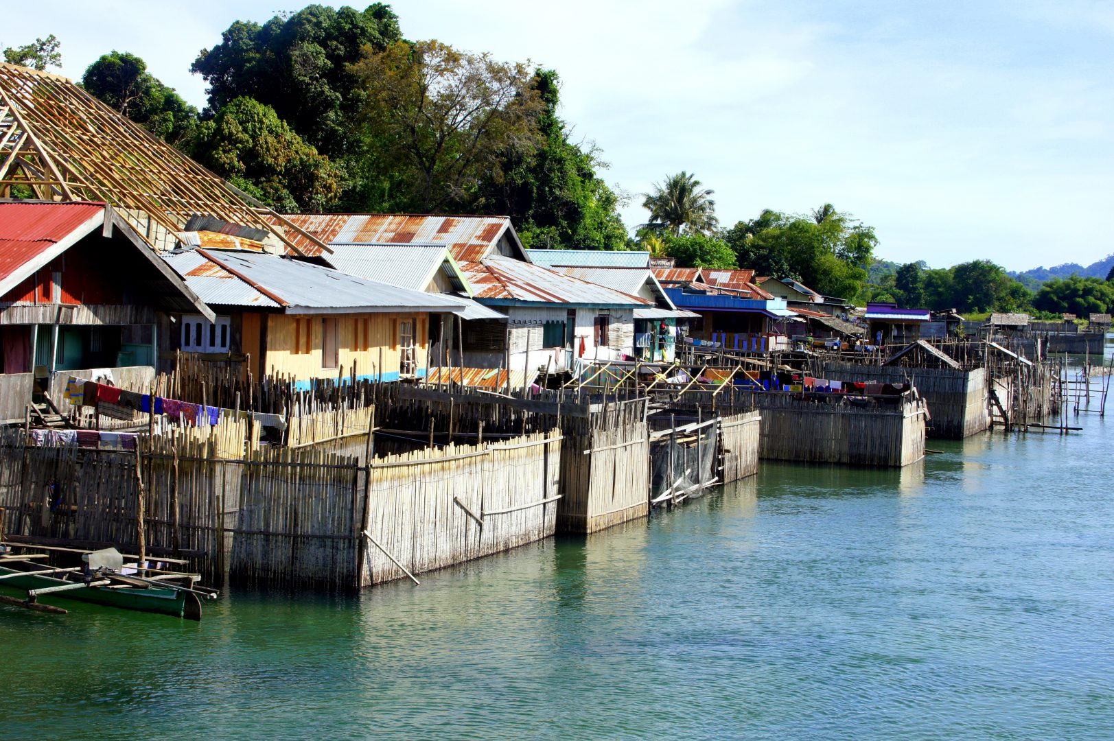 Village Tentena sur pilotis Sulawesi