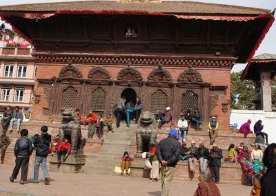 Place Durbar Square Kathmandou Népal