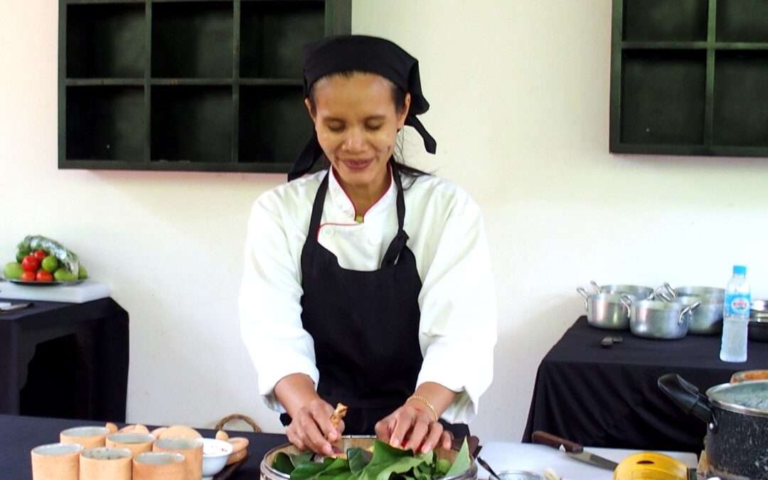 Cours de cuisine traditionnelle au Cambodge
