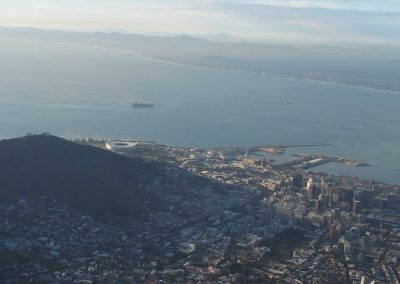 Le Cap Vue depuis Table Mountain Afrique du sud