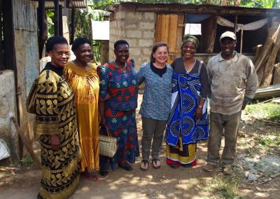 Avec membres Slow Food Tanzanie