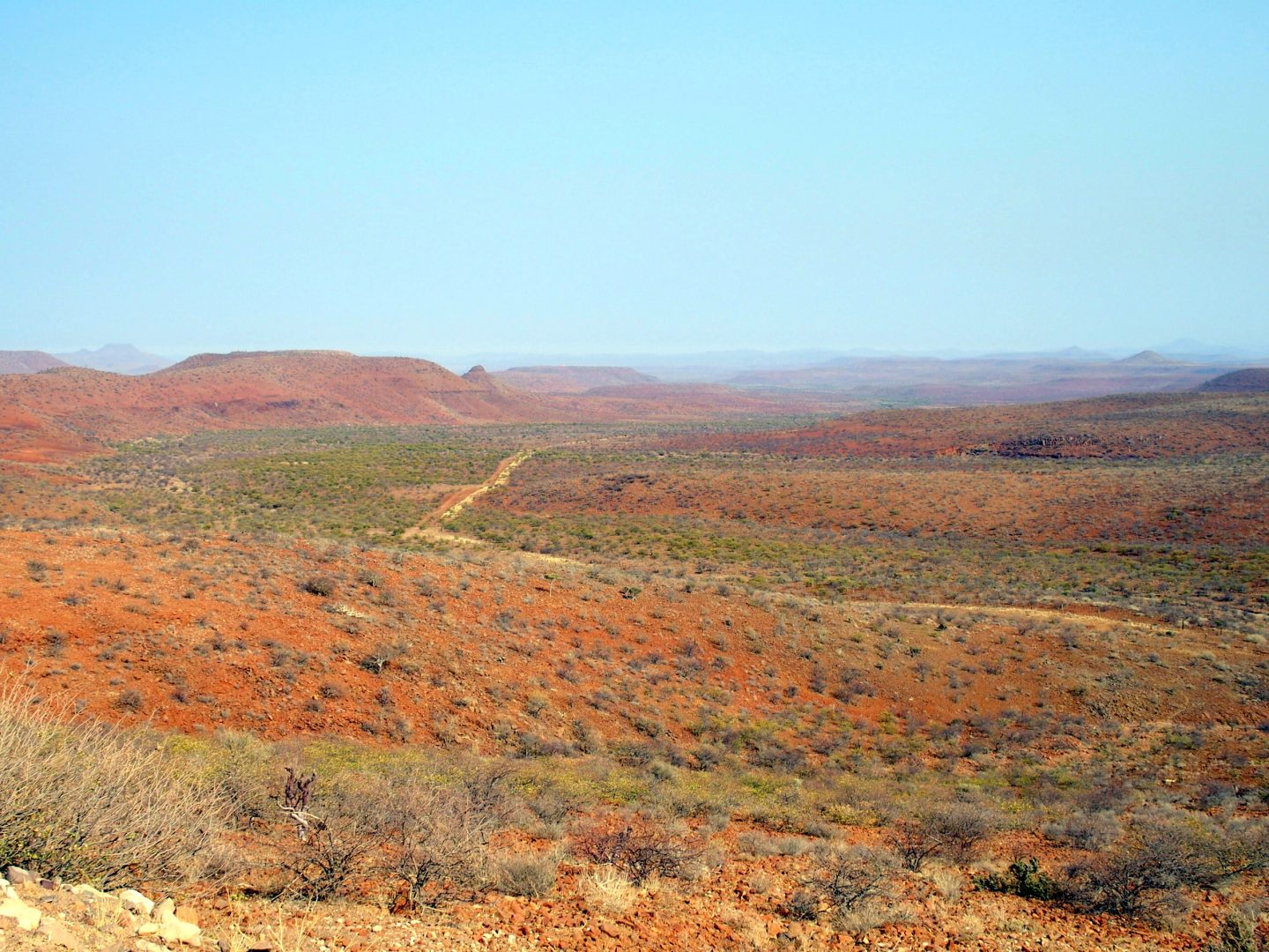 Paysage désertique Damaraland