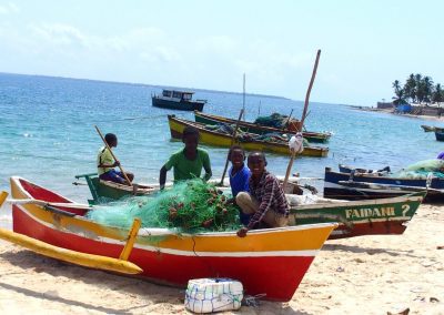 Bateaux pêche Pemba - Mozambique