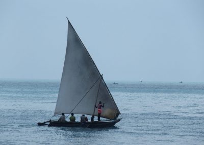 Dhow traditionnel Zanzibar