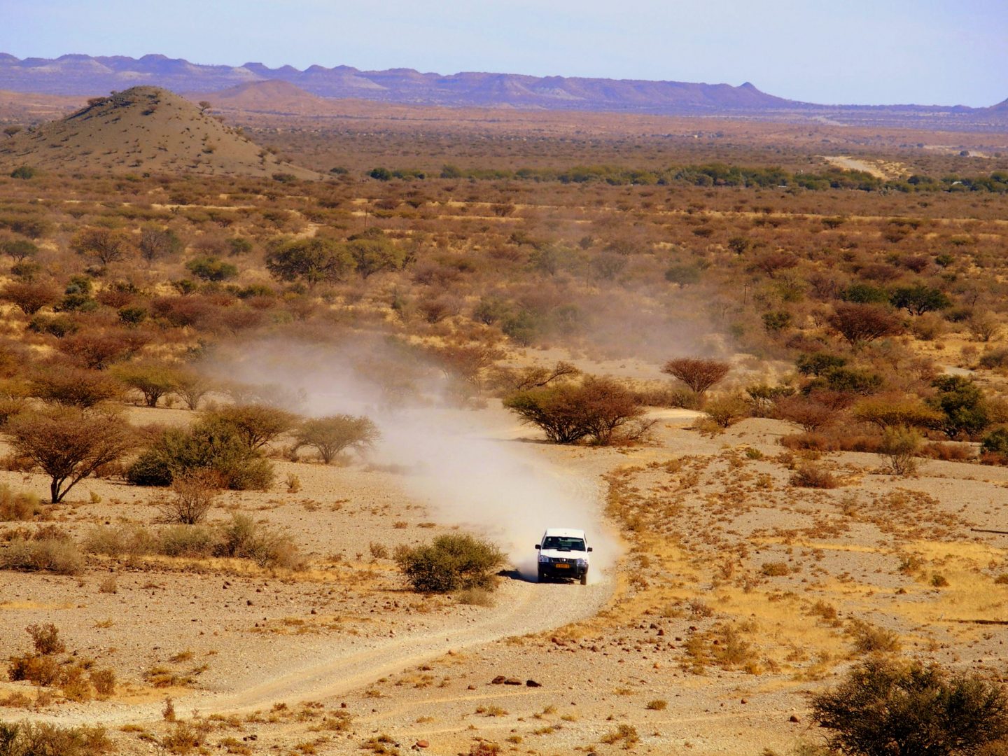 En route pour le Kalahari Namibie