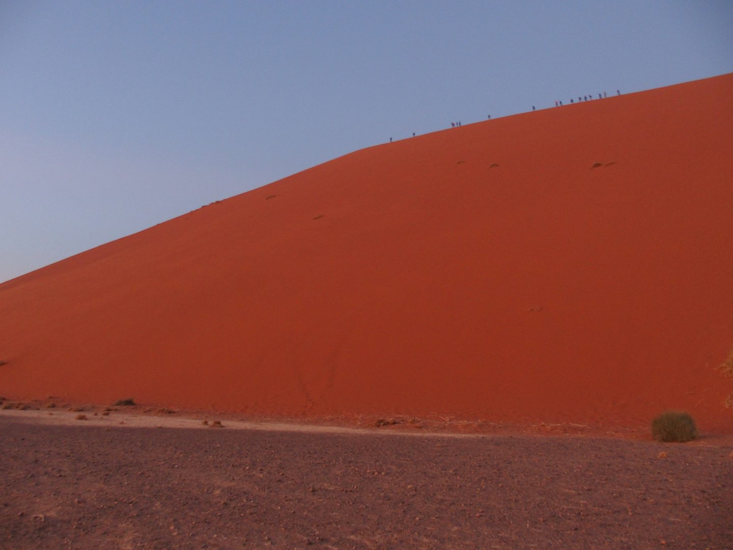 Marcheurs sur Dune 45 Namibie