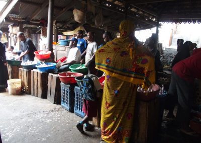 Sur le marché - Zanzibar