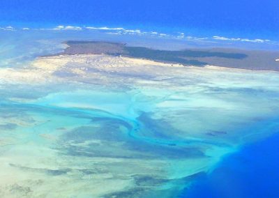 Vol vers l'île d'Ibo - Mozambique