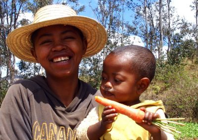 Mère et fils Madagascar