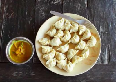 Momos au poulet Nepal