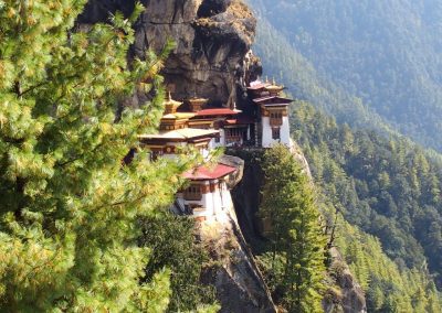 Arrivée au Tiger Nest 11 jours au Bhoutan