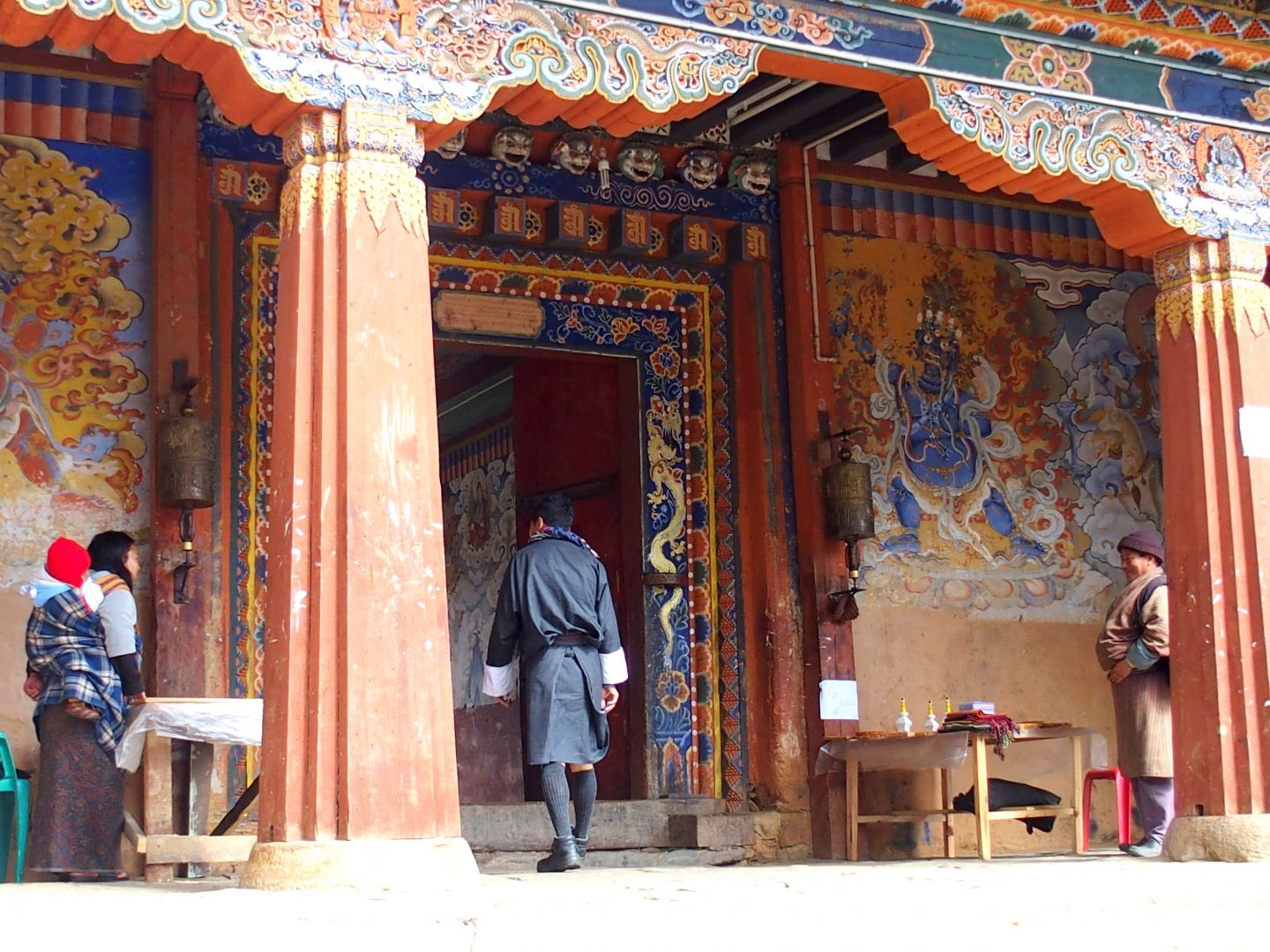Entrée monastère Gangtey 11 jours au Bhoutan