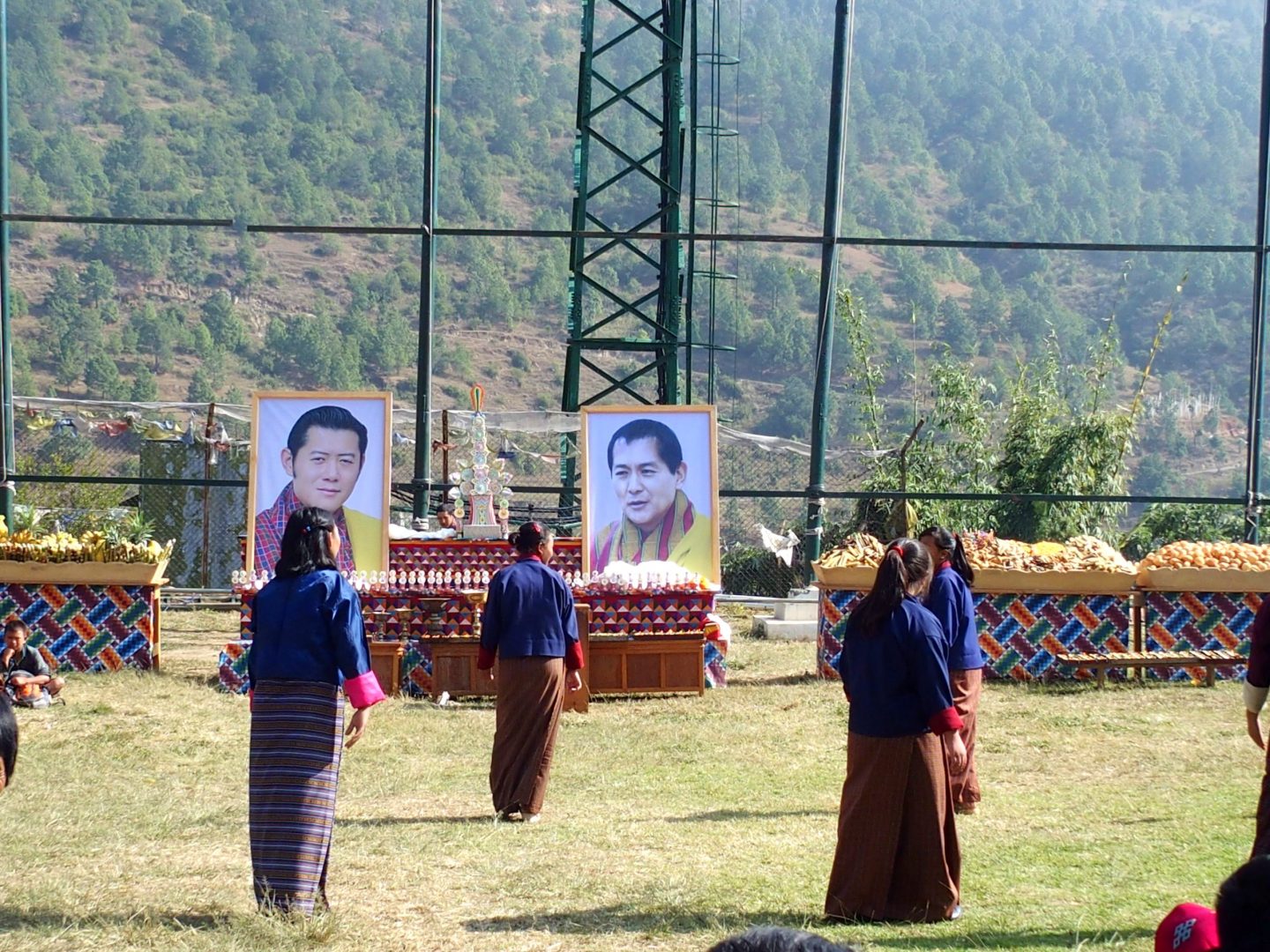 Fête hommage anniversaire Roi 11 jours au Bhoutan