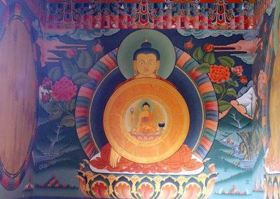 Peinture sacrée Bhoutan
