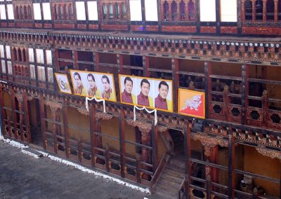 Portraits Rois Trongsa Bhoutan