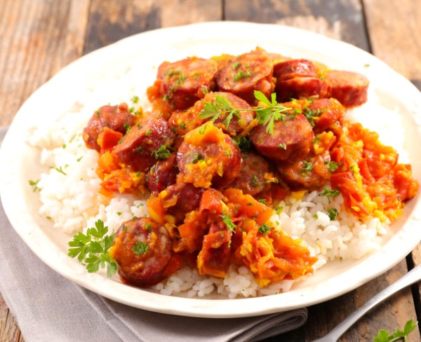 Recette du rougail saucisses Madagascar