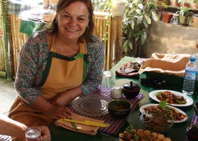 Bon appétit Bamboo Delight Cooking class Inle Birmanie