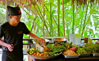 Cours de cuisine traditionnelle au Laos