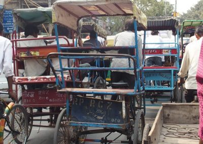 Embouteillage New Delhi Inde