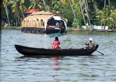 Houseboat à Alleypey Inde