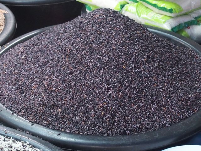 Riz rouge Laos cours cuisine