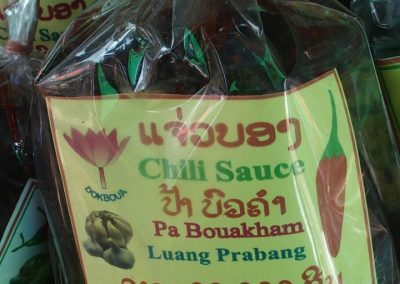 Sauce Chili au Laos