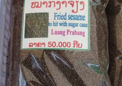 Sésame frit du Laos