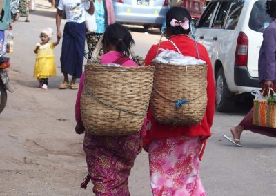 Retour de marché Birmanie