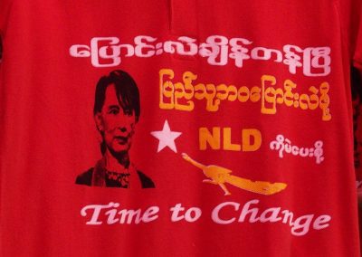 T-Shirt campagne Aung San Suu Kyi