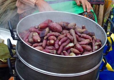 Vente patates Cambodge
