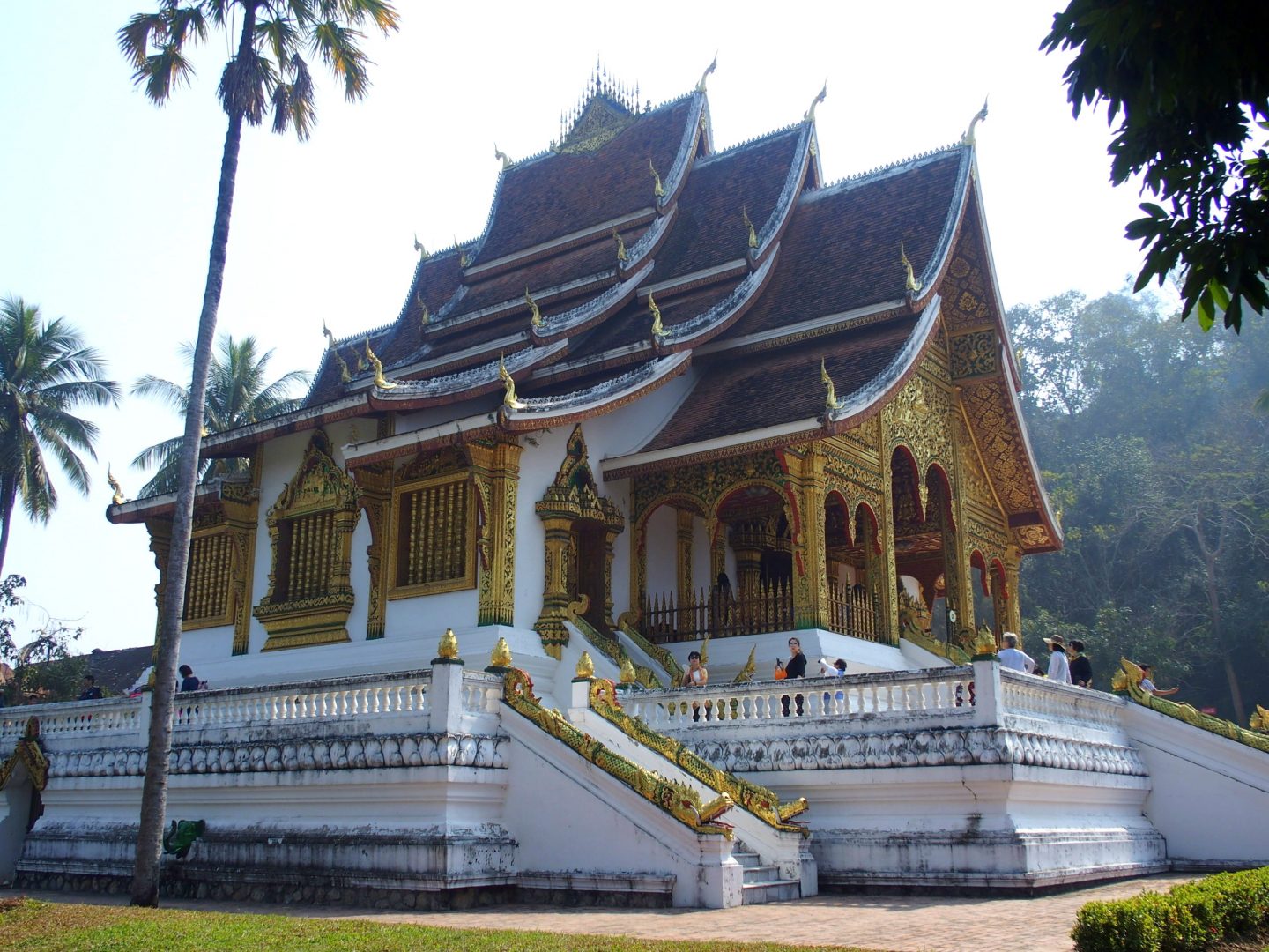 Entrée Palais Royal Luang Prabang Laos