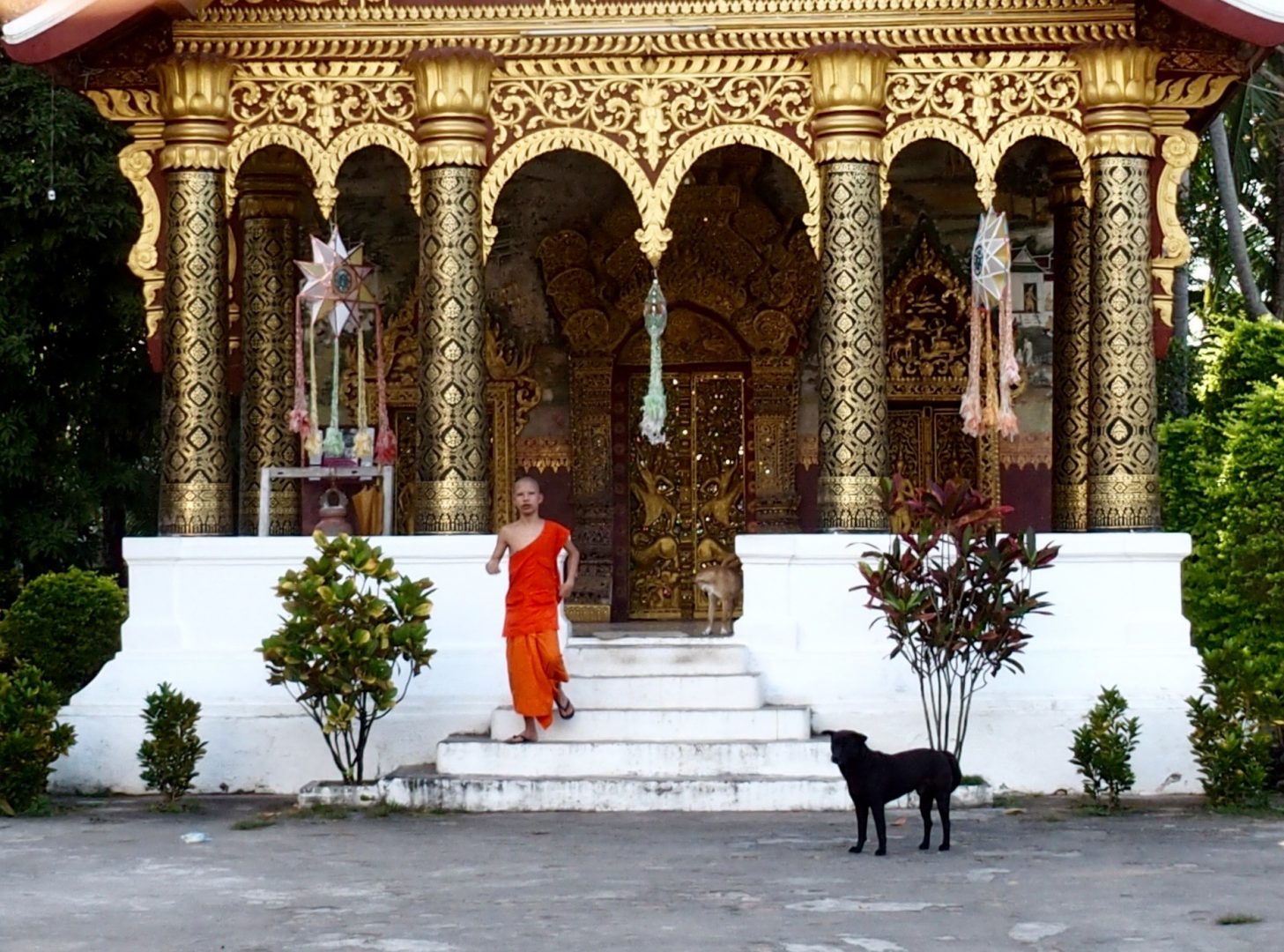 Temple village Ban Xieng Maen Laos