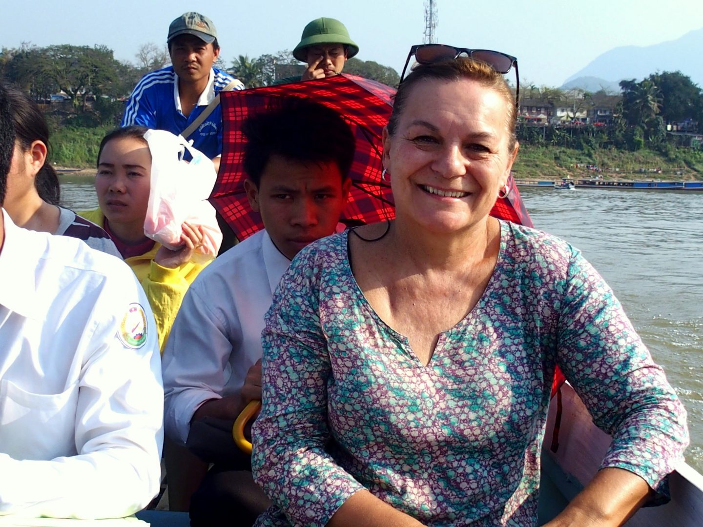 Traversée du Mékong en barque Luang Prabang Laos