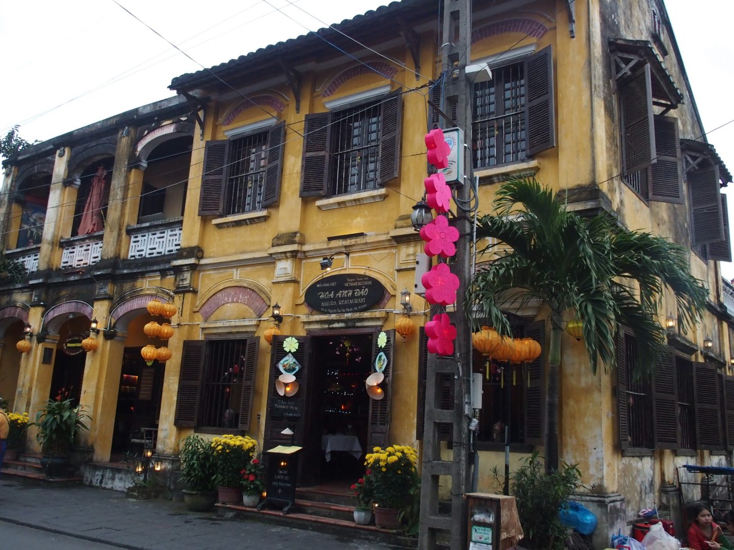 Beau restaurant Hoï An Vietnam