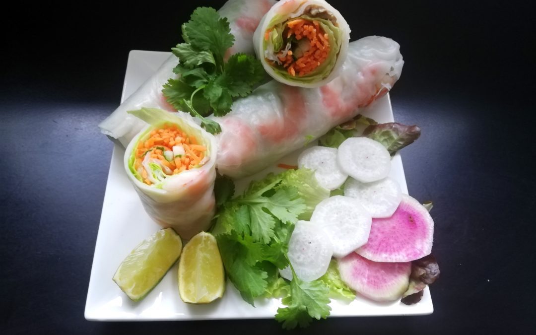 Rouleaux de printemps aux crevettes – Vietnam