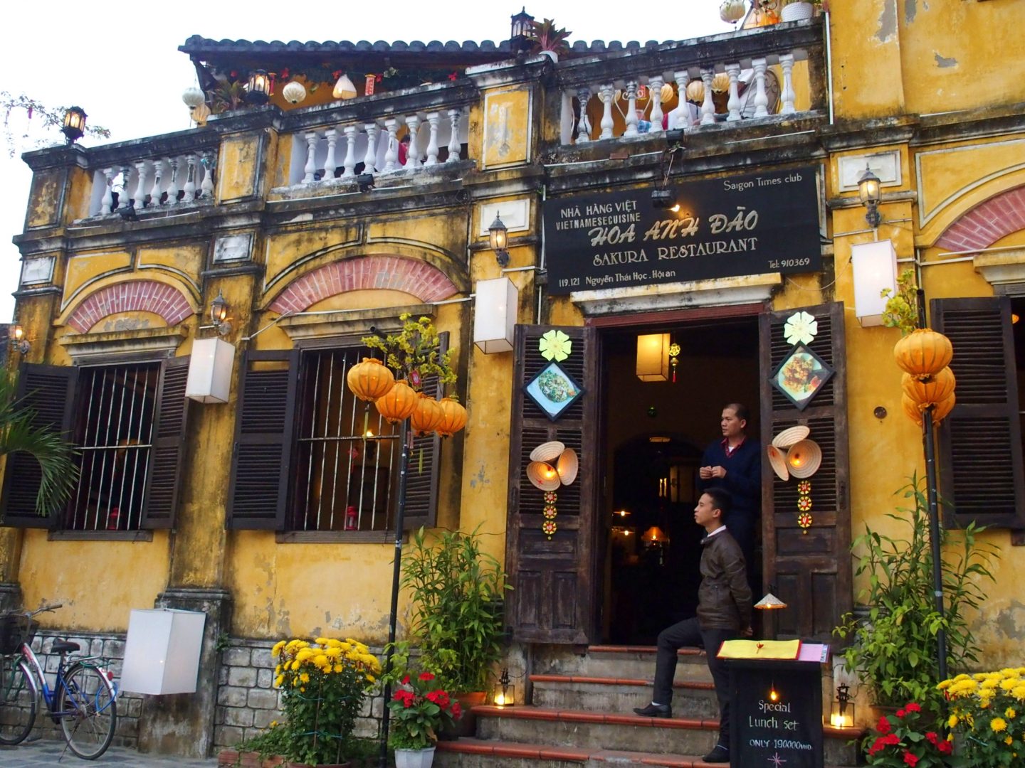 Restaurant centre Hoï An Vietnam