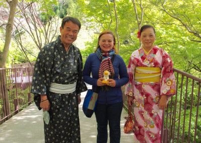 Avec famille japonaise et Couinn-Couinn Japon