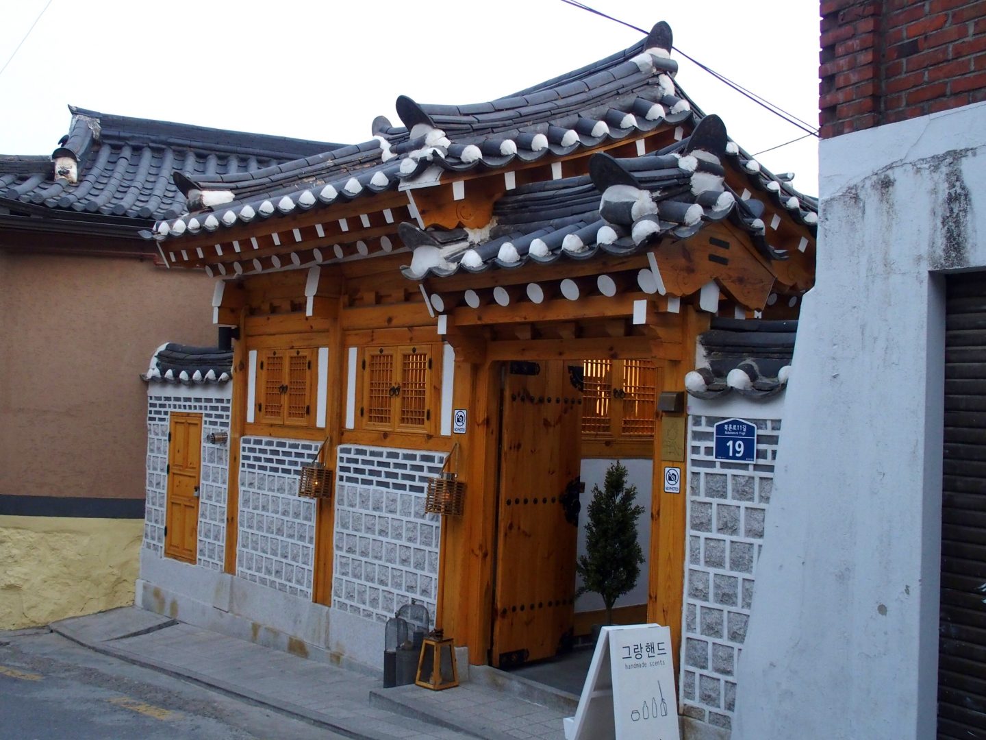 Hanok artisanat Seoul Corée du sud