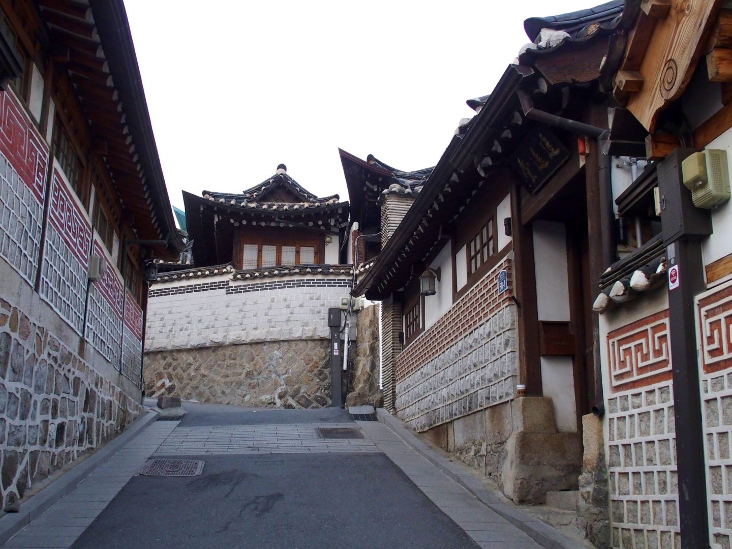 Hanok, maisons traditionnelles Corée du sud copie