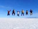 Dans le désert d'Uyuni - Bolivie