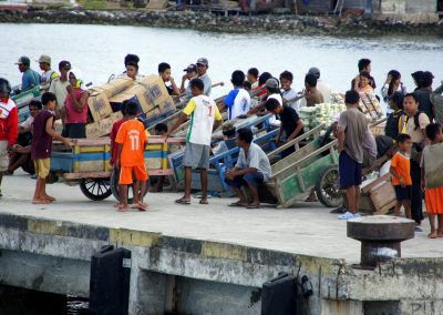 Embarcadère Iles Togian Sulawesi