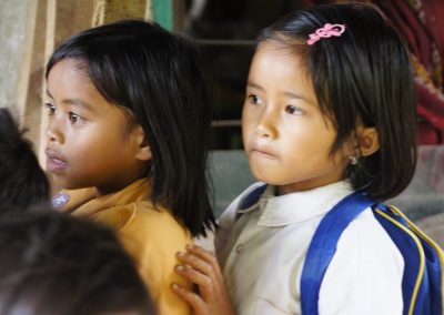 Fillettes à l'école Sulawesi