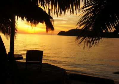 Soirée sur Iles Togian Sulawesi