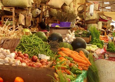 Ambiance de marché Madagascar